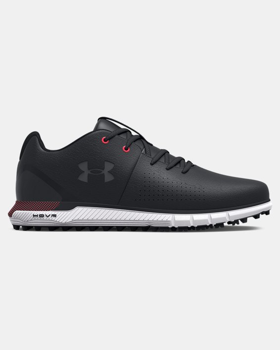 Men's UA HOVR™ Fade 2 Spikeless Wide (E) Golf Shoes, Black, pdpMainDesktop image number 0